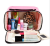 Korean Cosmetic Bag 2014 Summer New Fashion Large Capacity Storage Bag Solid Color Portable Women's Bag Free Shipping