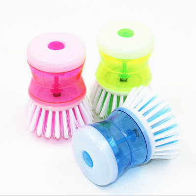 Plastic Hydraulic Pot Washing Brush Multifunctional Brush Kitchen Convenient Cleaning Wok Brush