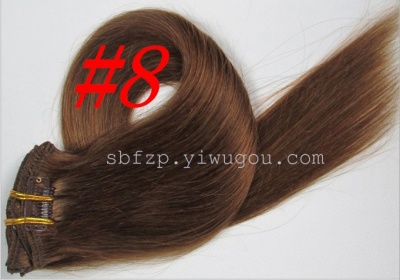 Shengbang wig clip natural shenghair #8