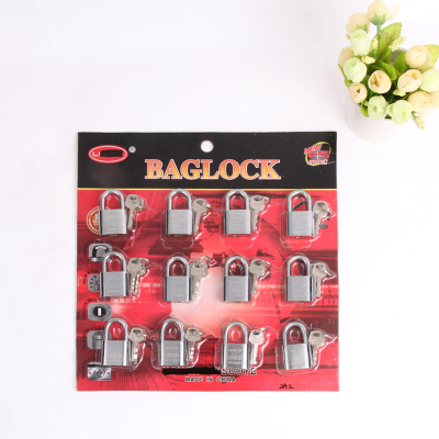 LIANQIU angle Dayuan electroplating 30mm*12 suction card padlock