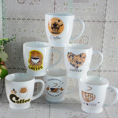 ceramic mug coffee cup white mug stocks