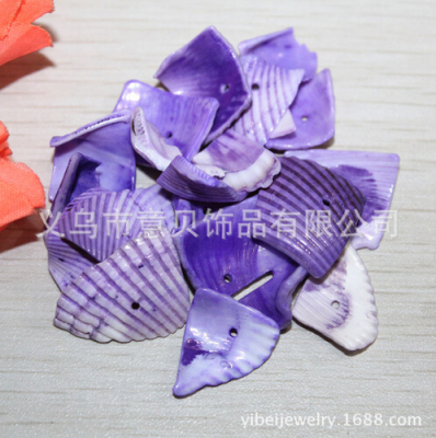 [YiBei Coral] Natural shell hair is not regular piece of shell hair accessories wholesale