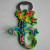 PVC big lizards are three color camouflage software stereo glue lovely beer bottle opener