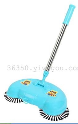 Hand stack type sweeper Korea 360 broom broom dustpan set wireless cleaner