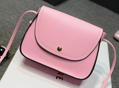 New Spring and Summer Lock Small Square Bag Korean Style Toothpick Pattern Shoulder Bag Messenger Bag Mini Bag