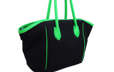 2015 New Korean Style Fluorescent Canvas Bag Shoulder Bag Handbag Fashion Women's Bag Factory Direct Sales