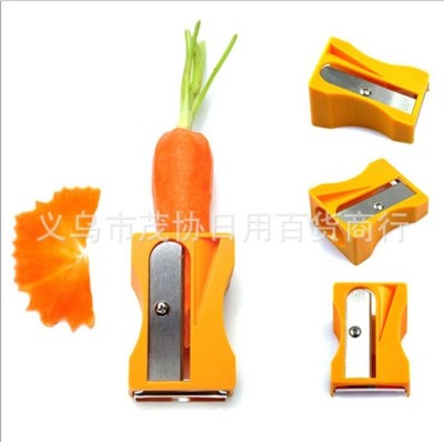 Peeler Two-in-One Plane Pencil Knife Carrot Cutting Creative Tools for Cutting Fruit