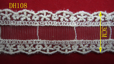 Lace mesh lace embroidery lace cotton flower soluble lace accessories