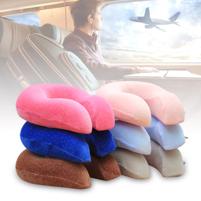 The new type of slow rebound aircraft U type occipital occipital compression memory foam.
