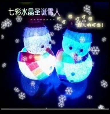 Crystal Snowman LED Christmas Eve