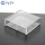 Qfenc Transparent Crystal Storage Box Skin Care Products Remote Control Storage Desktop Finishing Box SF-1027