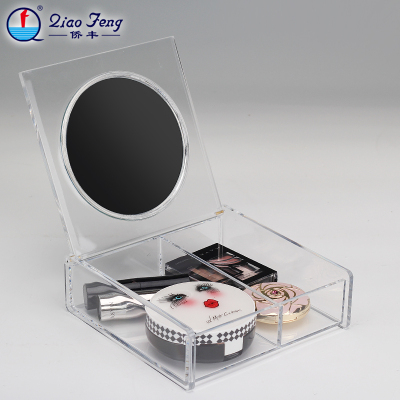 Qiaofeng crystal transparent box skin care products in the sorting box sf-1027b