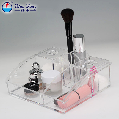 Qiao feng cosmetics box transparent jewelry box excuse multi-functional collection box sf-1280