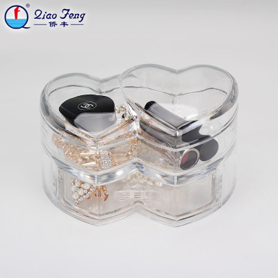 Qiao feng transparent cosmetics box jewelry box function box sf-2134