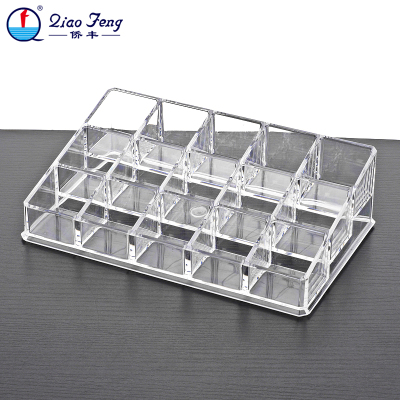 Qiao feng acrylic transparent lipstick box nail enamel box 1038.