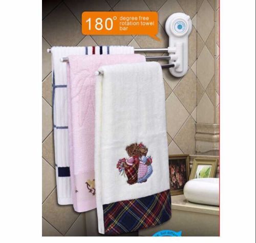 seamless suction towel rack