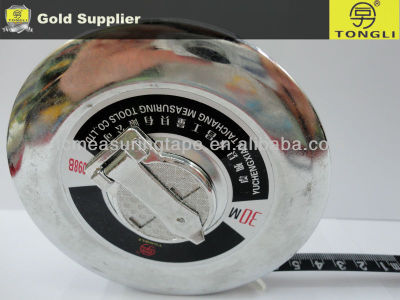 Jf-098b Factory Direct Sales Steel Casing Steel Ruler with Disc Ruler