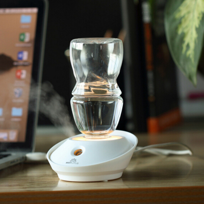 Fog lotus USB Mini Air Purifier Humidifier humidifier