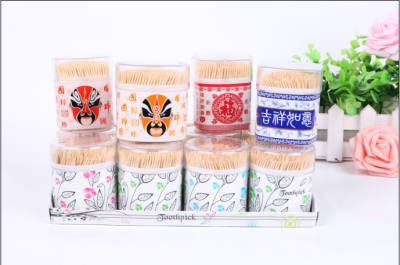 Various Designs Size Toothpick, Bamboo Stick