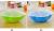 Kitchen Thickened Plastic Double-Layer Drain Basket Washing Vegetable Basket Plum Blossom Large Fruit Plate Vegetable Basket Storage Basket