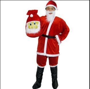 Plush adult Male Santa thanks Plush Santa thanks adult thanks Christmas