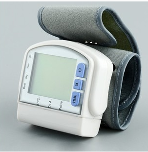 Blood pressure meter - blood pressure gauge and blood pressure meter.