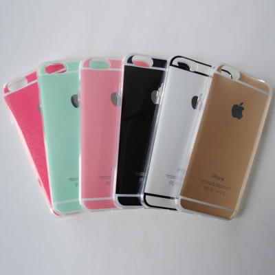 Pvc6 iPhone6s fashion color white opaque color series of Apple mobile phone shell