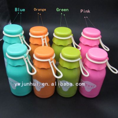 New cartoon double vacuum stainless steel thermos GMBH cup 350 ml milk bottle portable thermos GMBH cup