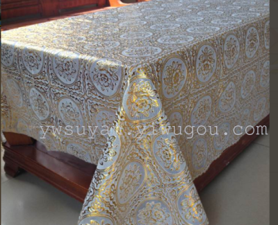 The Coil peritoneum gilt silver tablecloth