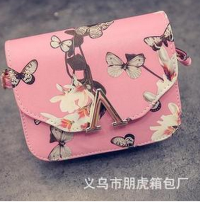 2015 Autumn Fashion Small Bag Printed Small Square Bag Chain Mini Bag Small Shoulder Bag