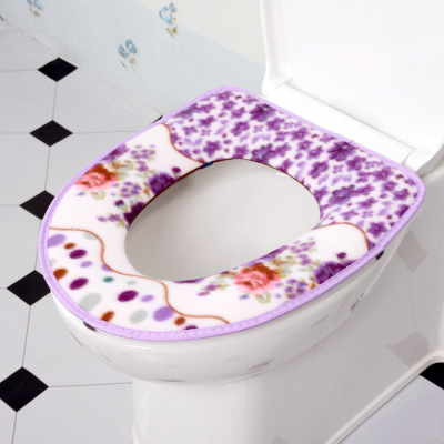 Toilet Mat Toilet Seat Cover Pastoral Style Toilet Mat Toilet Seat Cover