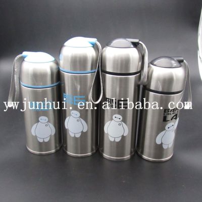Hot vacuum crystal straight cup portable stainless steel 304 material thermos GMBH cup