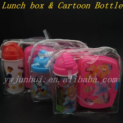 New hot lunch box and 3D lid kettle set