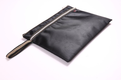 Oxford fabric double zippered SEC bag folding waterproof Oxford fabric SEC bag in the file bag
