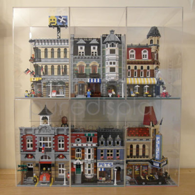 Yiwu Lego toy manufacturers customized acrylic display rack, organic glass Lego toys wholesale sales