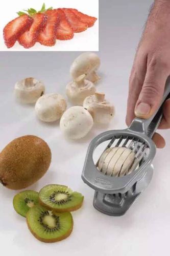 fast slicing tool for mushrooms stainless steel fruit and vegetable divider