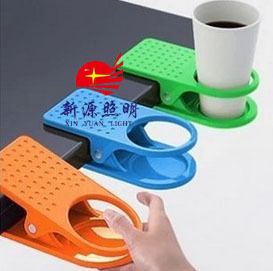 Creative table table clip clip clip cup cup holder kitchen table supplies