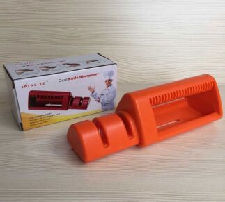 Hand-Held Push Double-Headed Tungsten Steel Sharpener