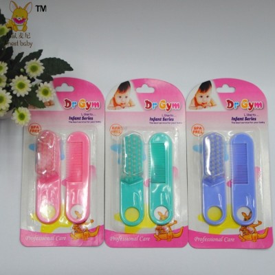 Dr. Jin's Baby Massage Brush Set Baby Comb Comb and Brush Set Children's Safety Comb and Brush Set