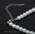 Online e-commerce accessories aliexpress hot selling imitation pearl crystal a-class diamond necklace bracelet set