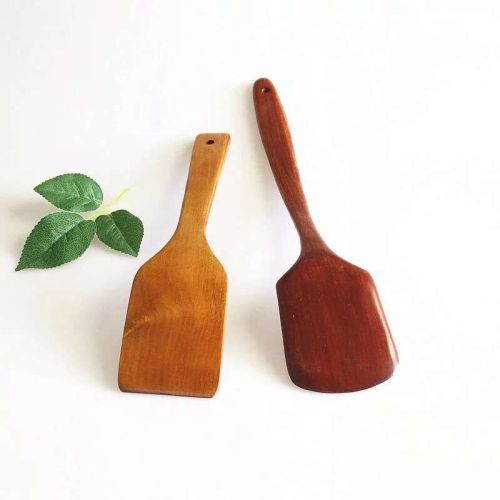 Factory Direct Sales Wooden Spatula Non-Stick Pan Special Wooden Shovel Extra Long Wood Spatula Wood Spatula Kitchenware