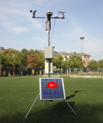 The performance of 9 kinds of meteorological factors in agricultural portable automatic weather station