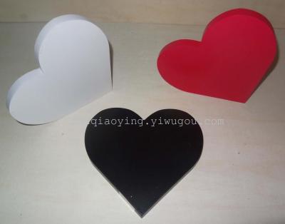 MDF Valentine's love letters ornaments
