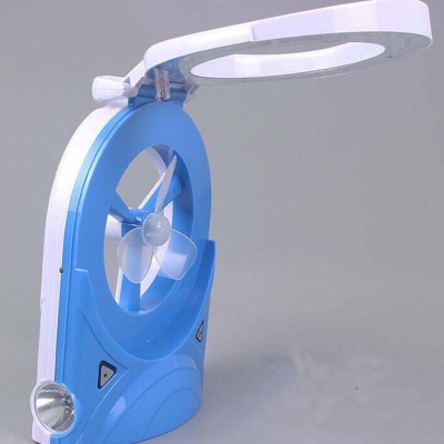 LED two in one multifunctional USB interface fan lamp