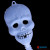 638 skeleton tricky toys Halloween bar decoration luminous skeleton