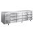 Nine-Drawer Air Cooling Worktable Commercial Refrigerated Table Stainless Steel Freezer