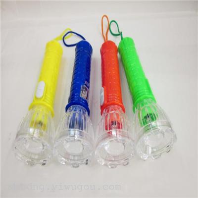 LED flashlight plastic flashlight manufacturers selling JC-5198 flashlight