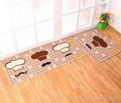 Kitchen mats, bathroom kitchen and toilet mat carpet door mat mat foreign hot water