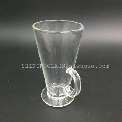Take a big handful of glass Sorbet cold drink cup creative glass