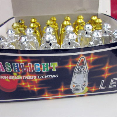 Plastic toys gift Keychain flashlight LED Nightlight 808 lantern